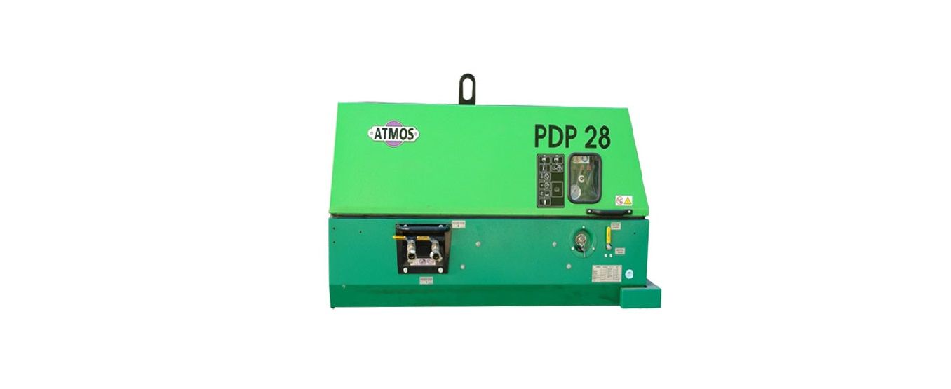 Стационарный дизельный винтовой компрессор ATMOS PDP 28